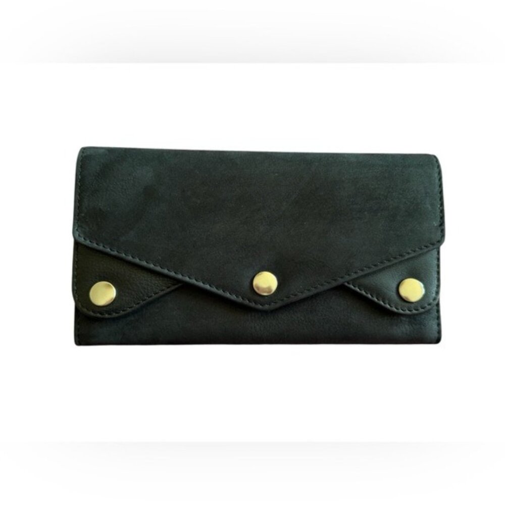 Markberg 'Marga' black cow Leather Purse wallet